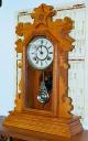 Ansonia Oak Kitchen Clock
