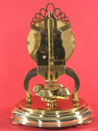 Rear of clock