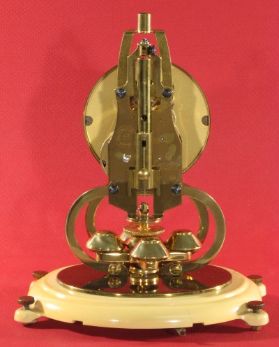 Horolovar back plate No. 1013. Dated  7 56 (July 1956).