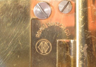 Royce Watch Co. logo on back plate with Kundo logo below it.