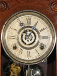 Original dial and hands. The disc in the center is for setting the alarm.