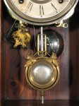 Pendulum, bell and alarm unit.