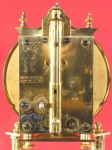 Hrolovar back plate no. 1278. No date. Labeled Jahresuhrenfabrik, Germany, 49 inside the circle.