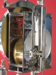 Movement, Horolovar back plate no. 1363