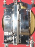 Movement, Horolovar back plate no. 1363