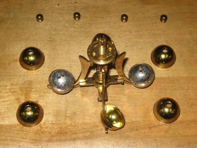 Two lead weights were missing from the pendulum