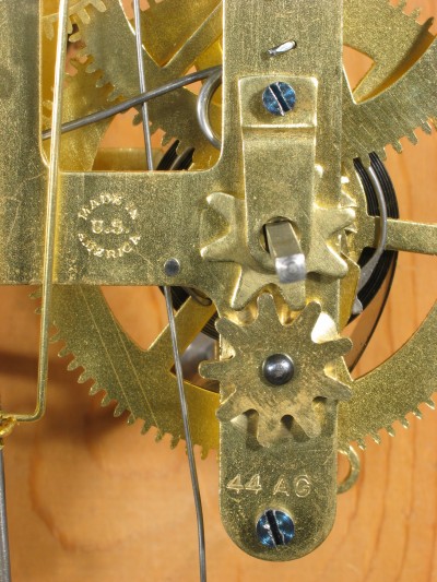 The time stopworks, model number 44 AG, and logo saying "Made in U.S. America".