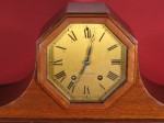 Printed brass dial, octagon shaped wooden bezel. Printed brass dial, octagon shaped wooden bezel.