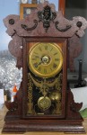 The dial and hands are original (the dial is dark because it is oil soaked)