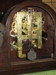 Rear view with door open. Notice the original "S" Sessions pendulum bob.
