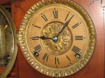 The original papeer dial has darkened, probably from oil.