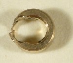 Wear in the rear time second wheel bushing.
