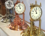 Nickel, copper and brass 400 day clocks