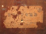Label on back. "Bedford" is the model name.