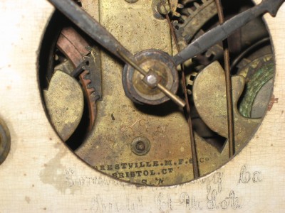 Maker's name on dial and movement