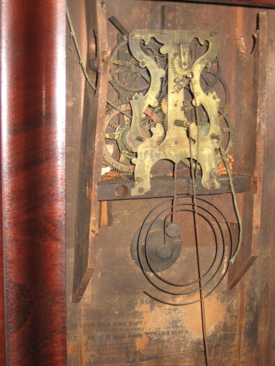 The movement (before restoration)