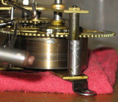 Mainspring marked "Usibel France" that is way too strong!
