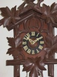 The completed clock