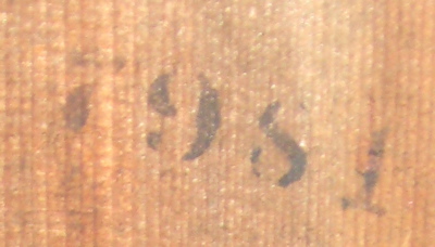 Date stamp on back
