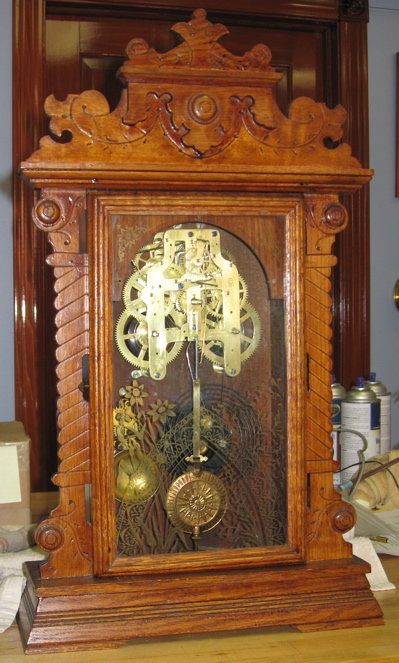 Clock with no dial