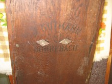 Back of the case is marked "J. Gutmahn Dorrebach"
