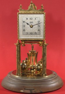Clock before polishing