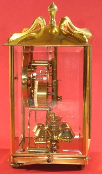 Side view of 1972 clock