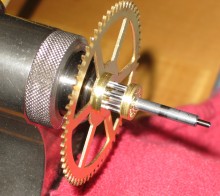 Repivoting process: The inserted pivot has been finished.